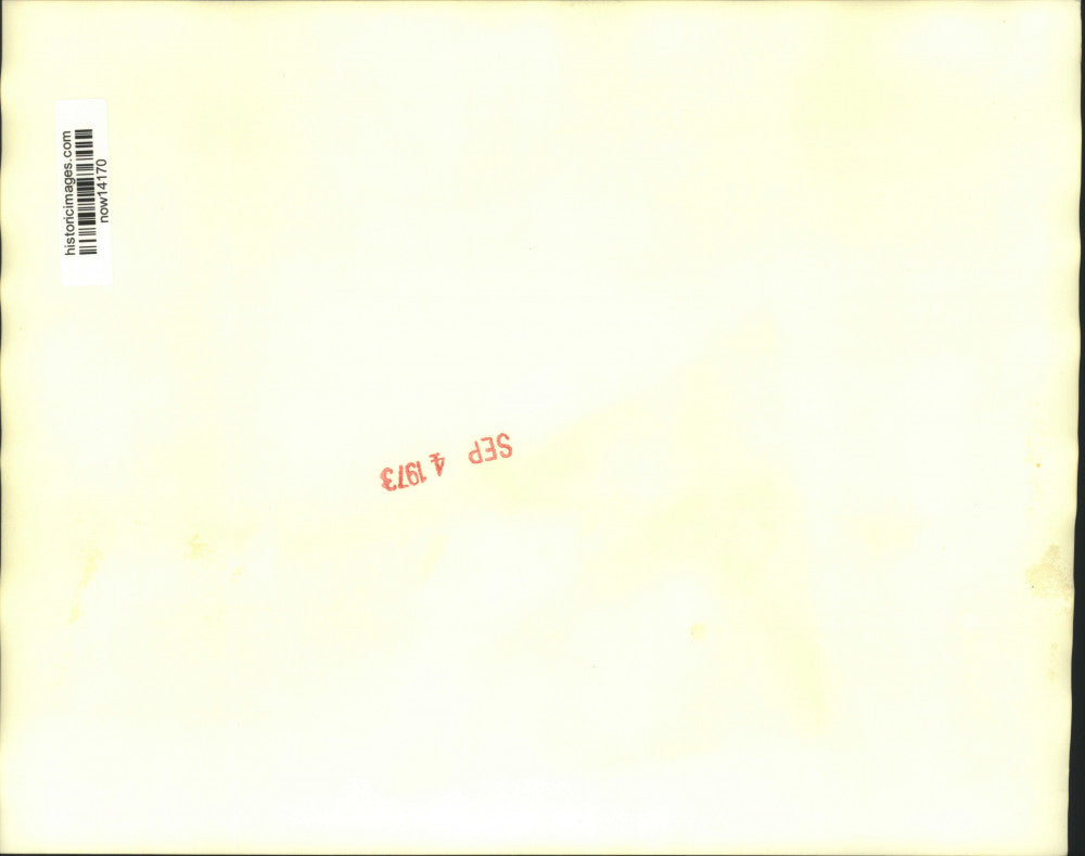 1973 Press Photo Freighter Key Largo burns in the Mississippi River - now14170