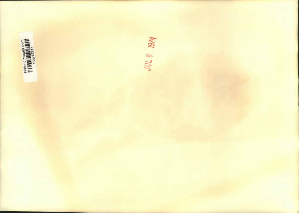 1974 Press Photo Clarence Kelley finishes first year as FBI Director.