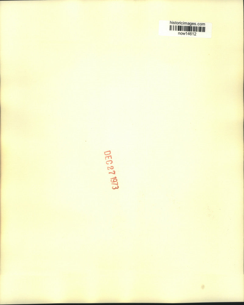 1973 Press Photo Father and son Edward Kennedy, Sr. and Jr. sledding in Virginia