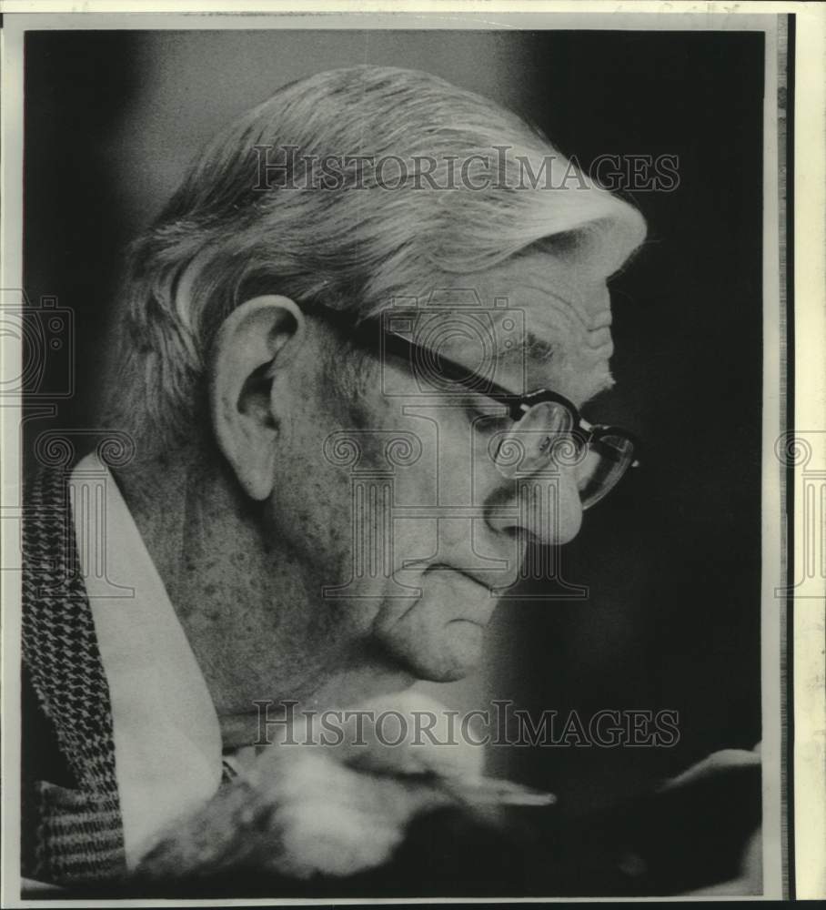1975 Press Photo Circuit Judge Leon Hendrick, Presbyterian Church moderator