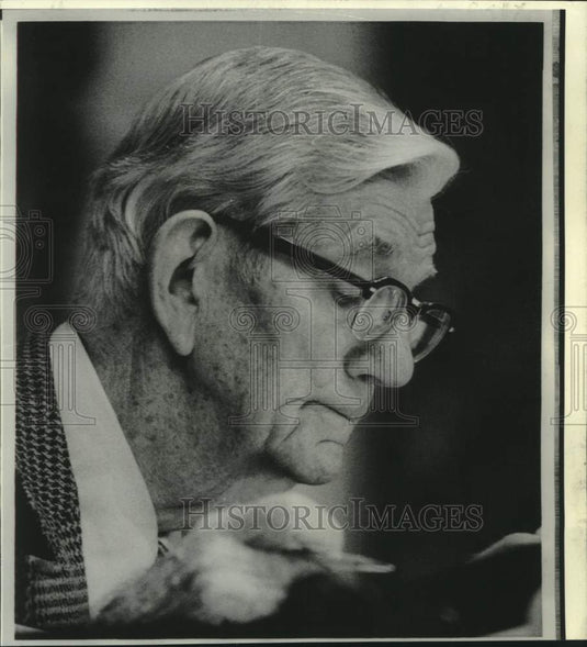 1975 Press Photo Circuit Judge Leon Hendrick, Presbyterian Church moderator