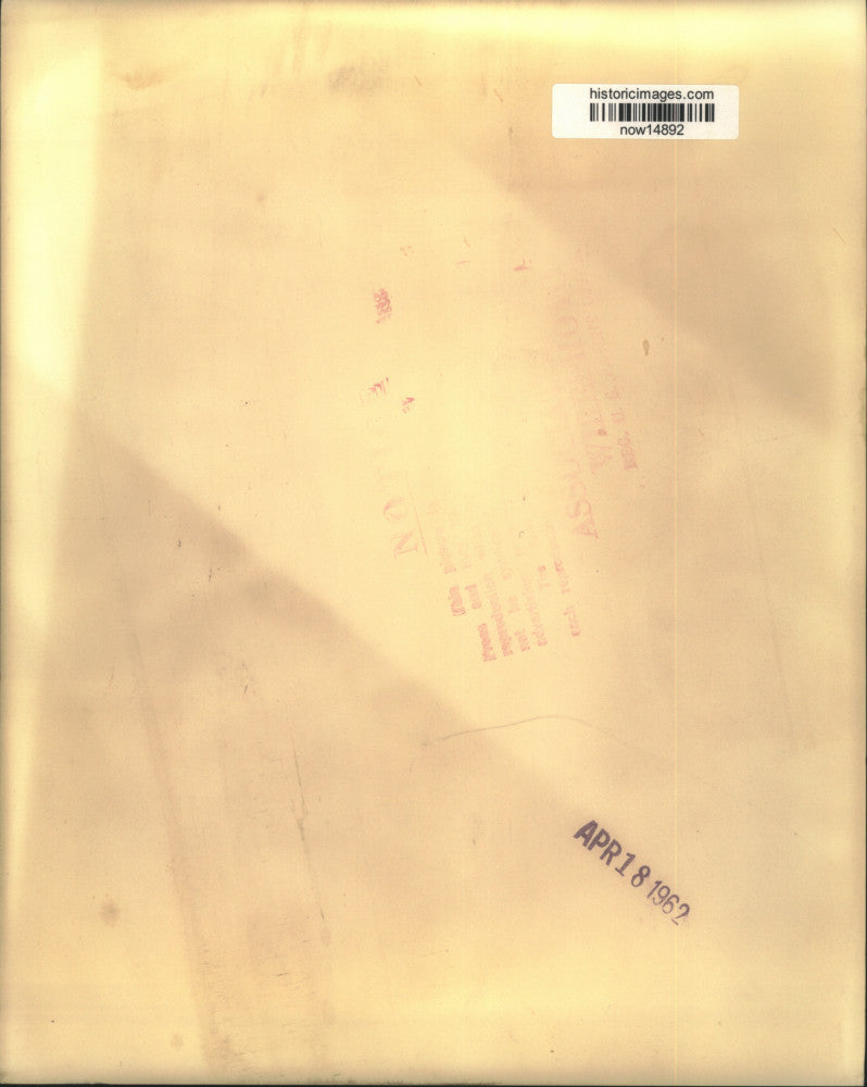 1962 Press Photo Pope John XXIII blesses crown on Palm Sunday observance