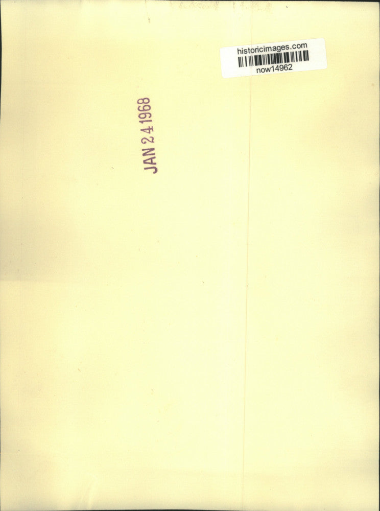 1968 Press Photo Major General Hunziker and Dr. Koch investigate B52 plane crash