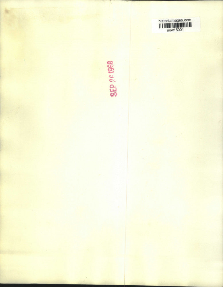 1968 Press Photo Swedish adventurer Robert Klinteberg shown in Greenland.