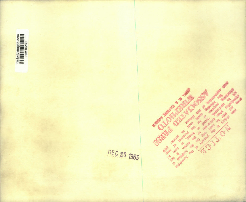 1965 Press Photo Gemini Mission Director Kraft and others at news conference.