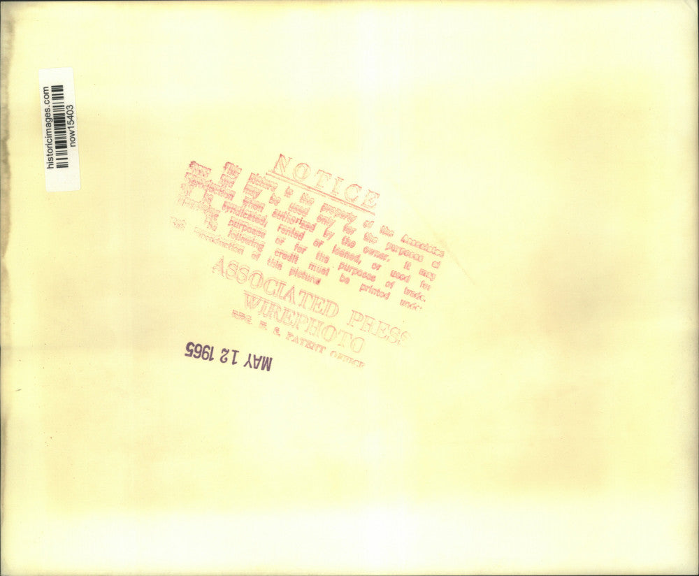 1965 Press Photo Scene of President Johnson's boyhood home in Johnson City, TX