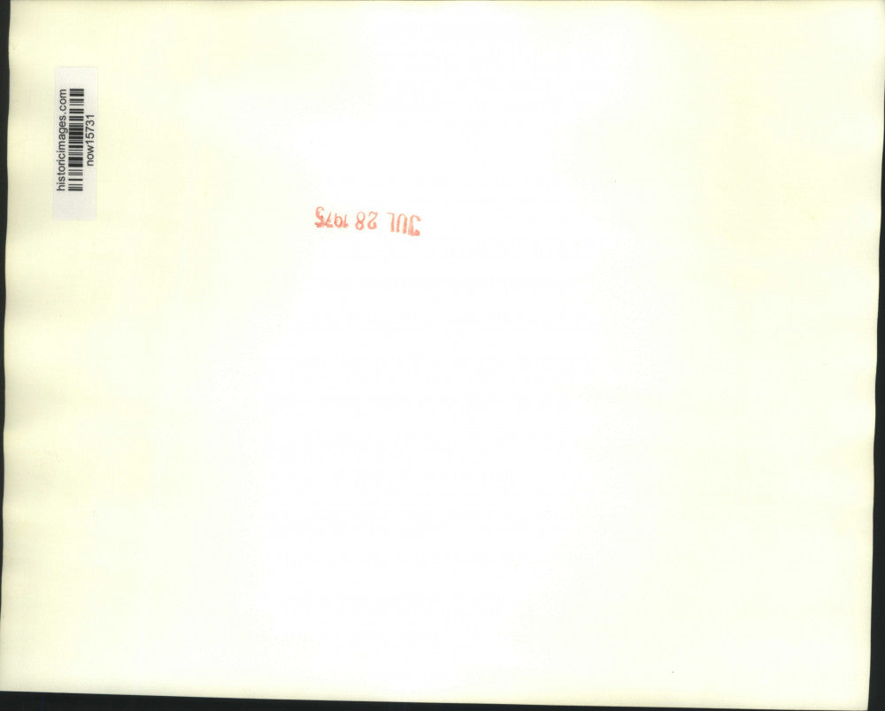 1975 Press Photo Cosomonauts Klimuk and Sevastyanov with newsmen in Arkalyk