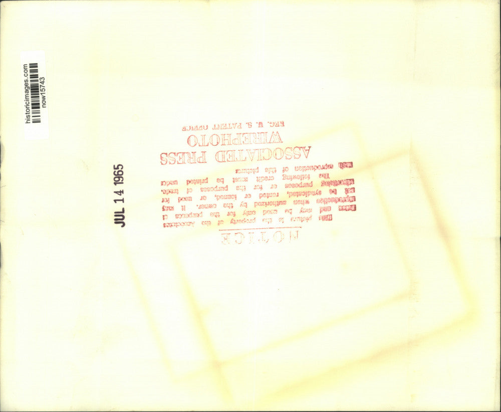 1965 Press Photo Averell Harriman greets Foy Kohler at Moscow airport