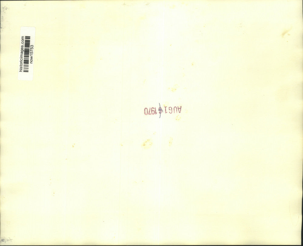 1970 Press Photo Aaron Kohn and other witnesses on organized crime probe