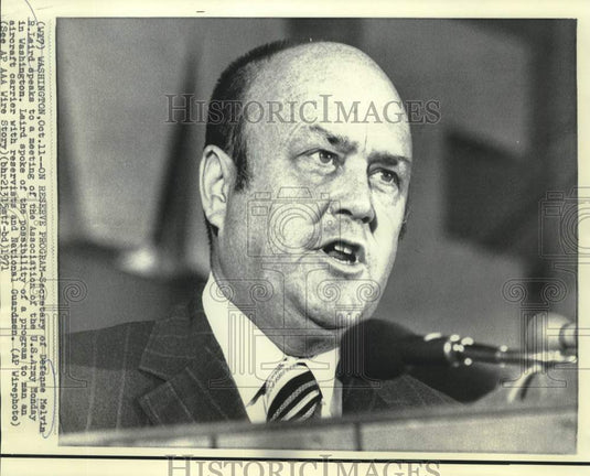 1971 Press Photo Defense Secretary Melvin Laird at Association of US Army