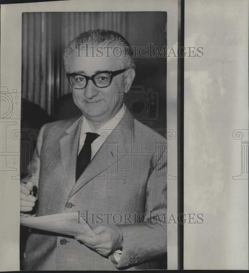 Load image into Gallery viewer, 1968 Press Photo Giovanni Leone, Italy's premier-designate. - now16111
