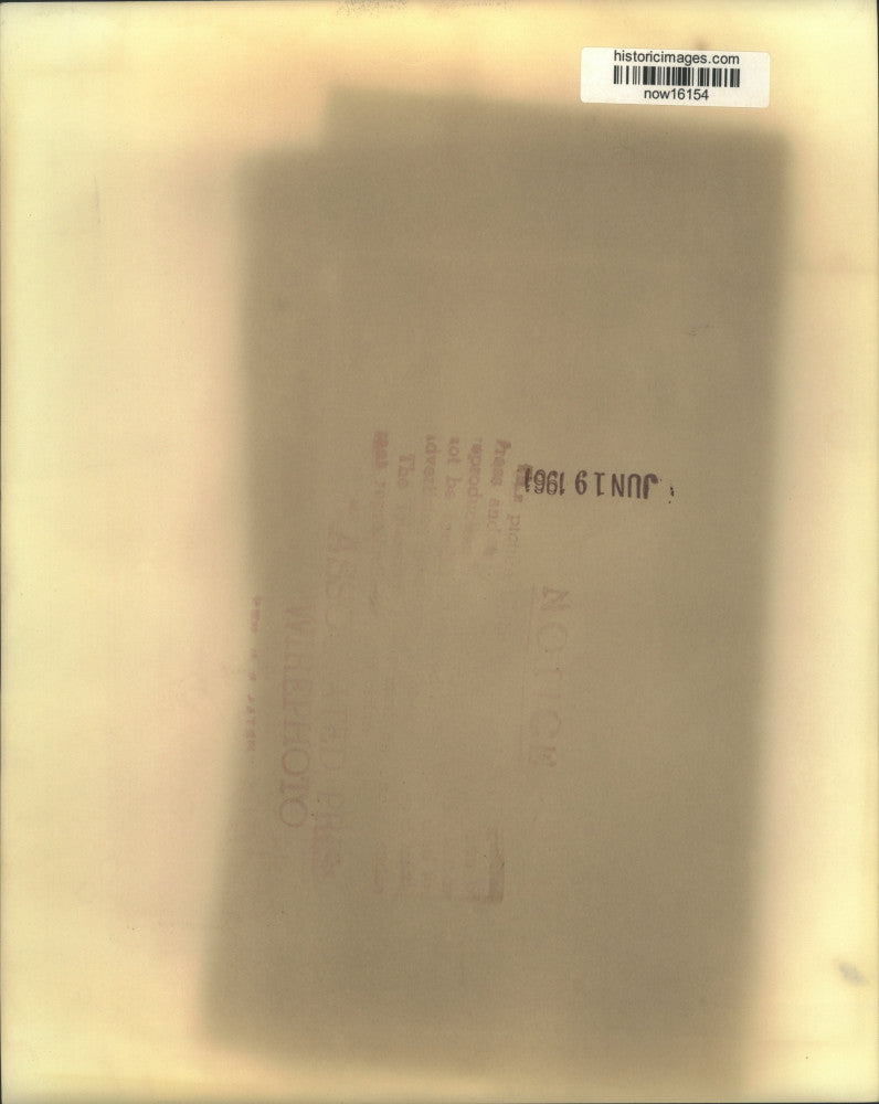 1961 Press Photo Former Venezuelan dictator Jimenez and other in Florida