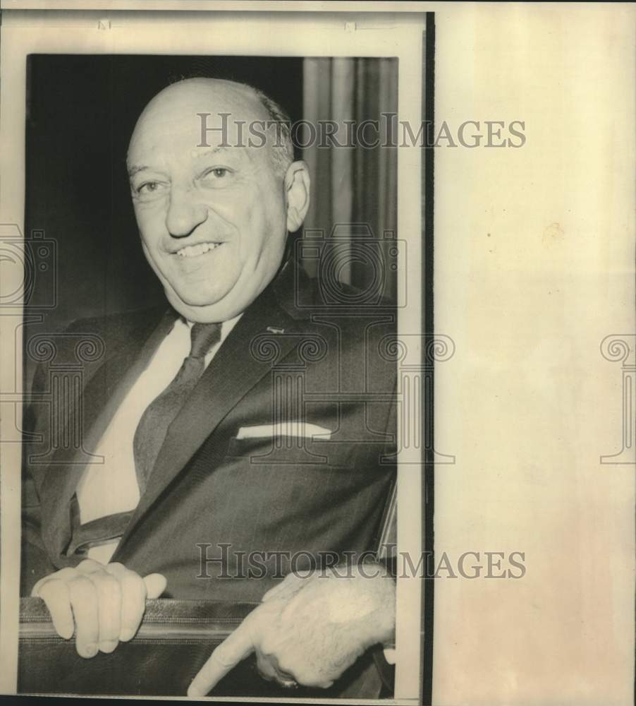 1968 Press Photo Subversive Activities Control Board member Frank Kowalski