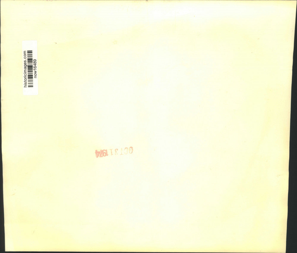 1974 Press Photo Queen Margrethe's children Princes Frederik and Joachim peeks