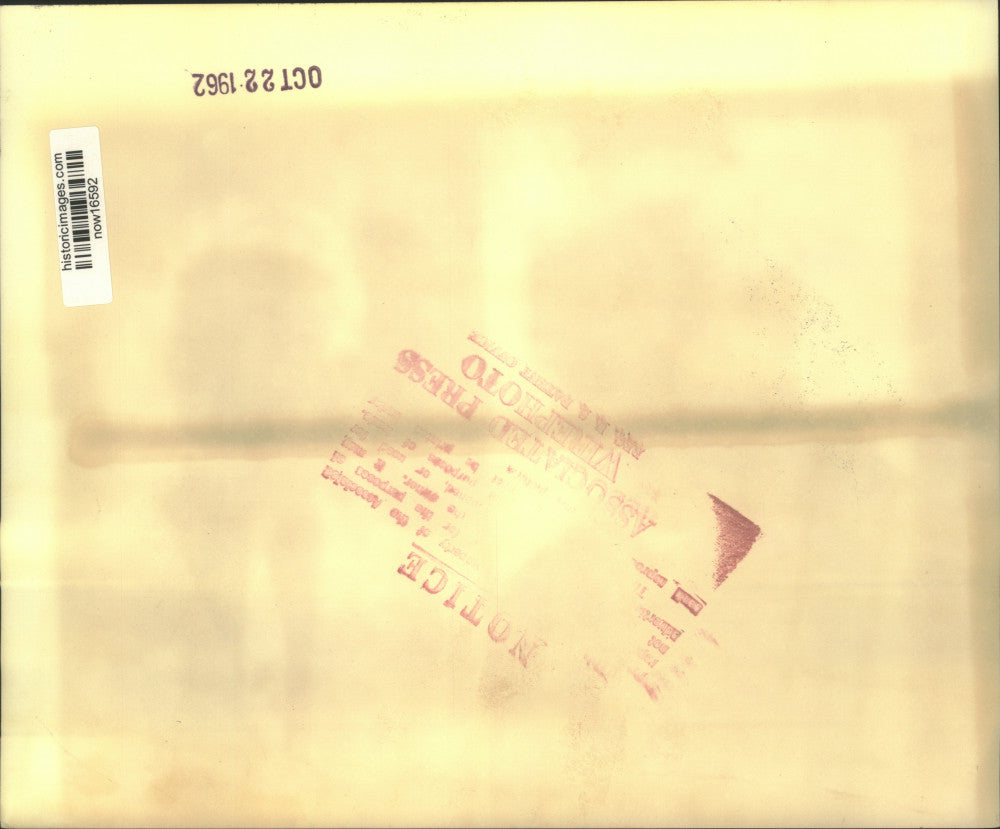 1962 Press Photo Attorney Bob Looney and James Hazeltine at police station