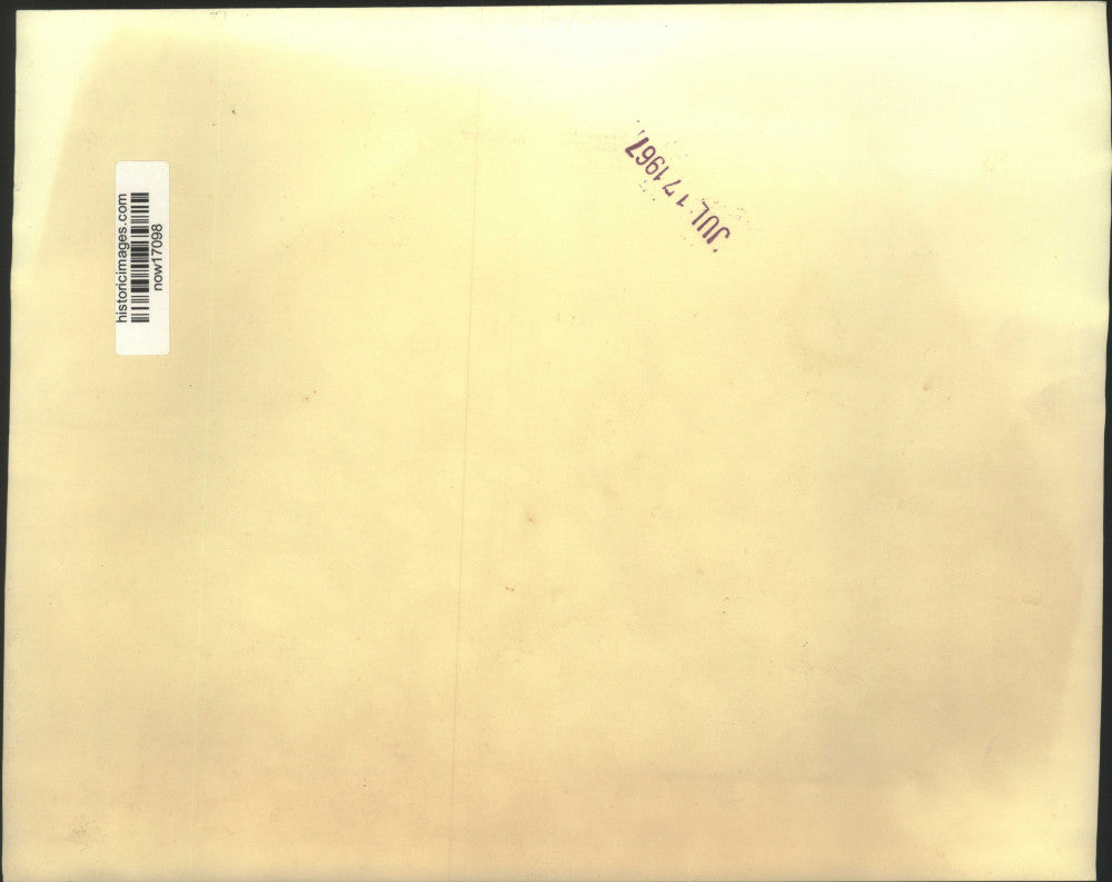 1967 Press Photo New York Times Louis Loeb at Senate Antitrust subcommittee