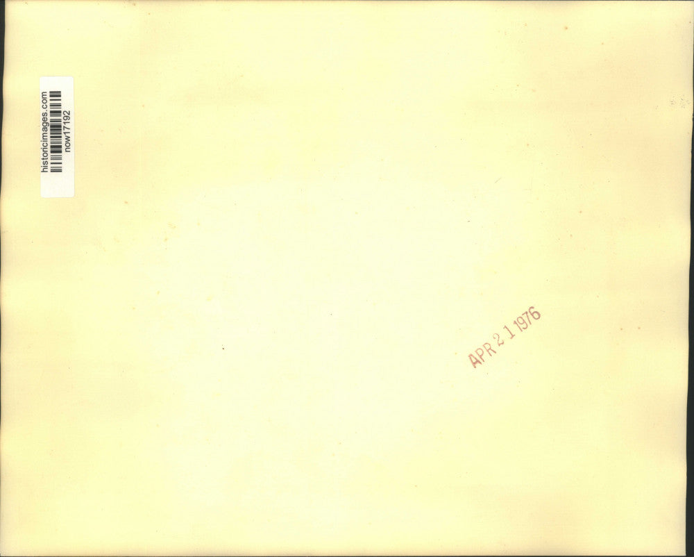 1976 Press Photo Senator Henry Jackson campaigns at Hartford labor rally