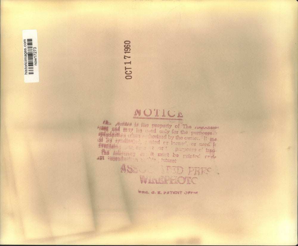 1960 Press Photo Janos Kadar and others at Idlewild Airport in New York