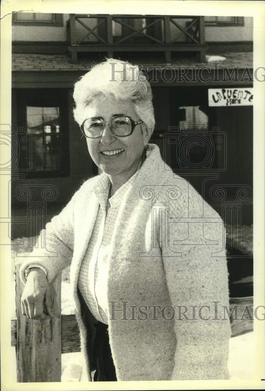1983 Press Photo Sister Angelo Labato named Alamosa, Colorado's Citizen of Year