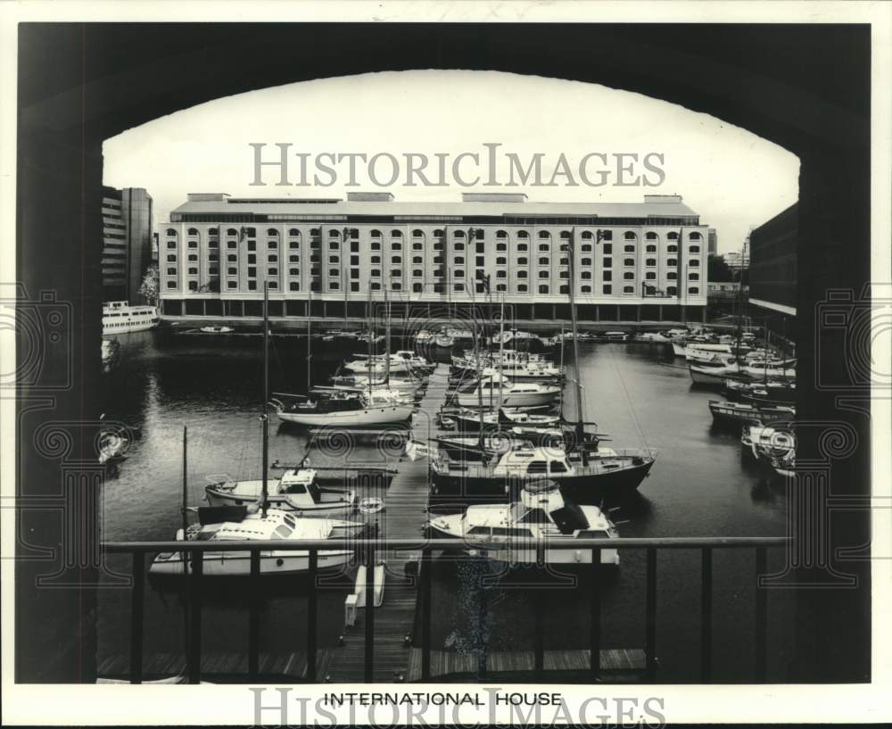 1978 Press Photo London&#39;s International House on St. Thames River - now18354