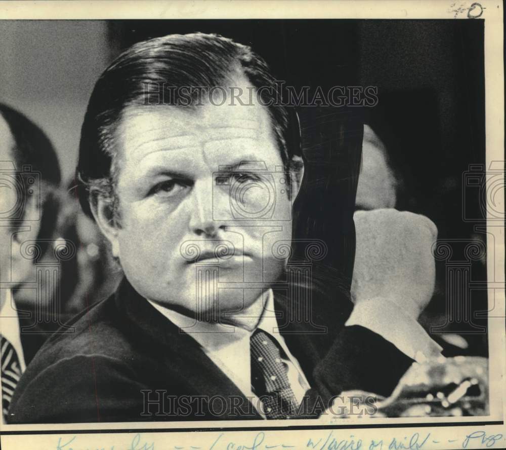 1972 Press Photo Senator Edward Kennedy, D-MA - now18698