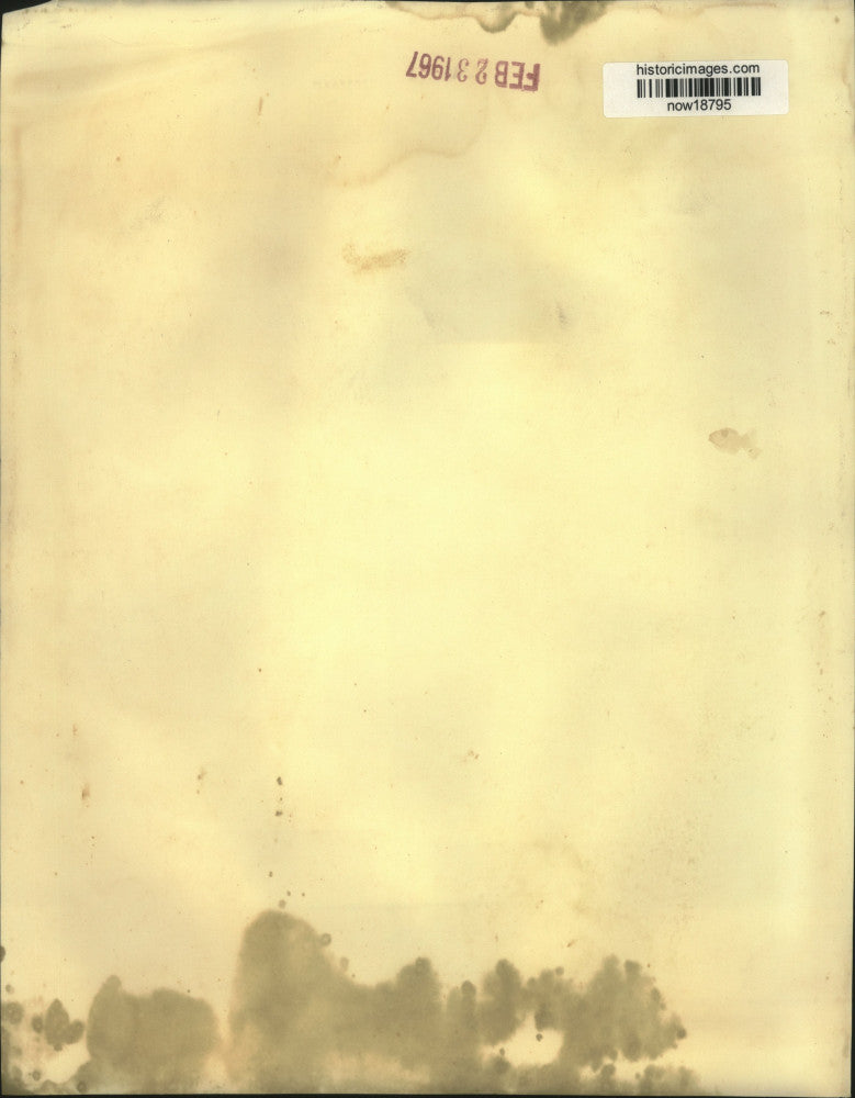 1967 Press Photo Beate Leber of Germany before consulting with attorney in AR