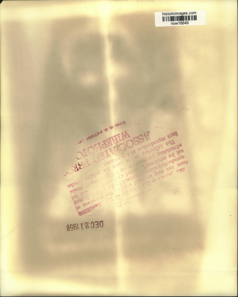 1959 Press Photo William Lavery charged with homicide in death of wife.