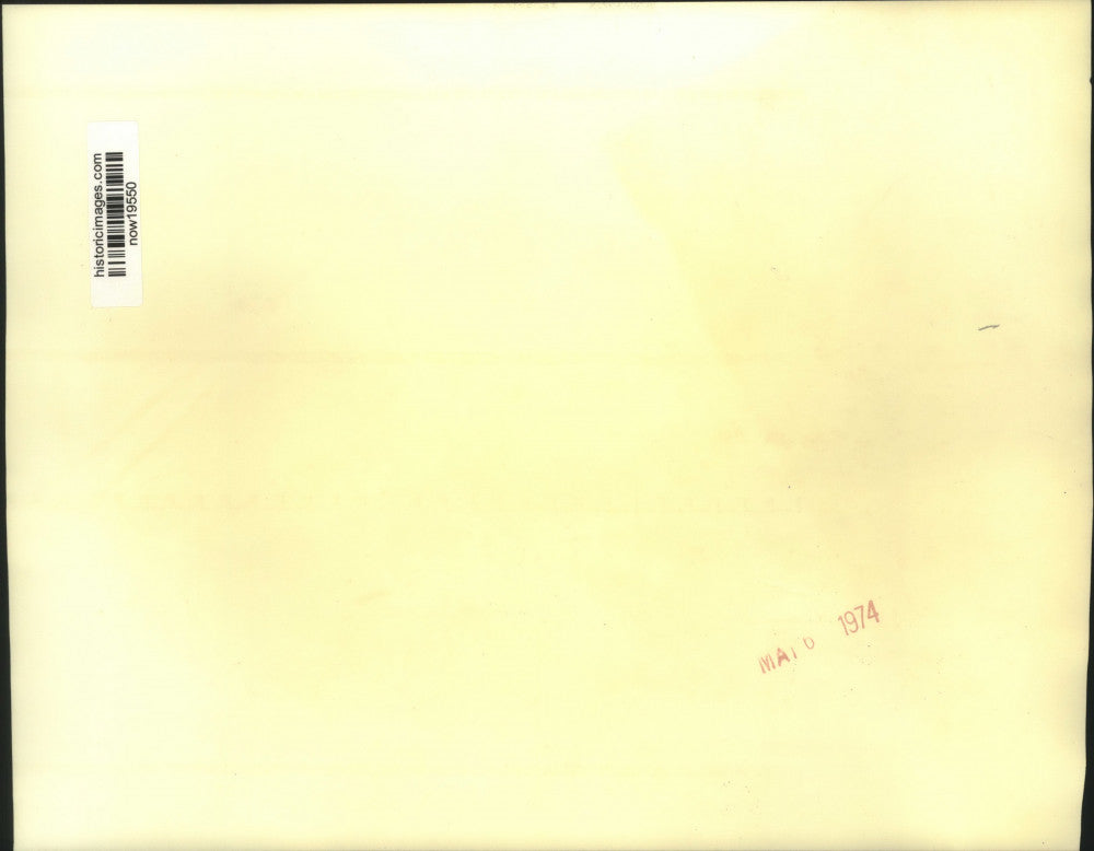 1974 Press Photo State Senator Eugene McLain at Huntsville press conference