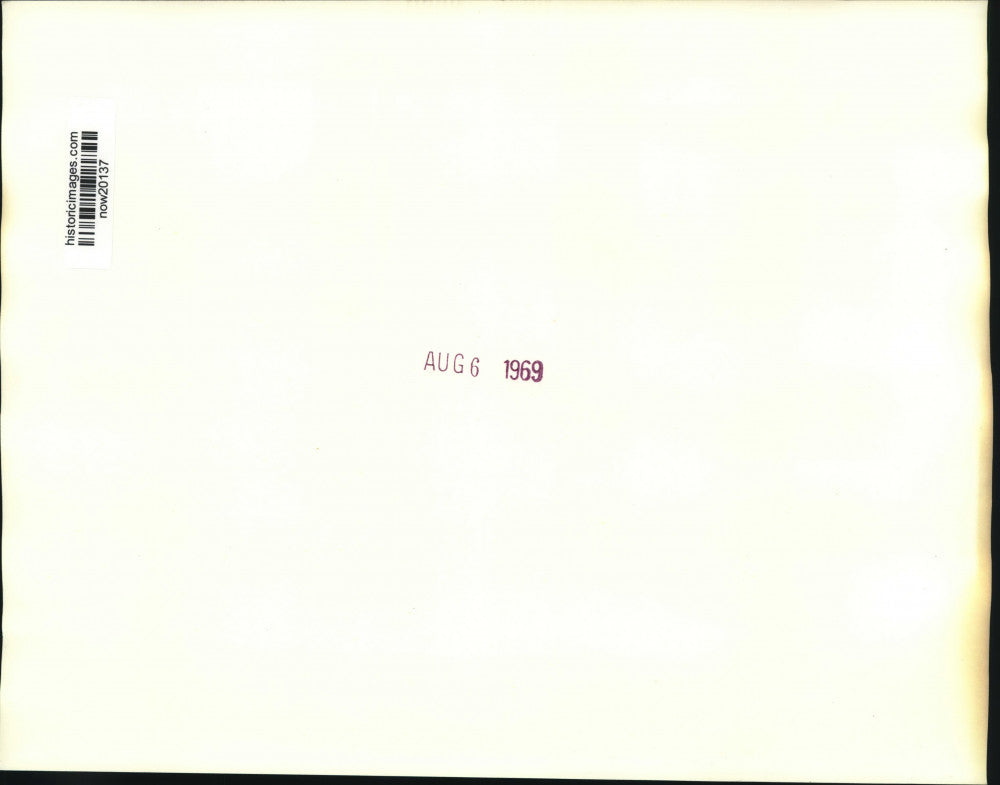 1969 Press Photo Terrain and craters of Mars made by Mariner 7 camera.