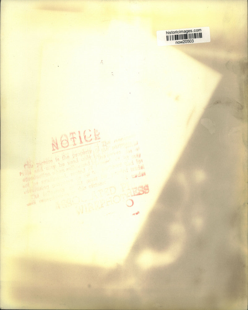 1958 Press Photo France's Information Minister Andre Malraux in Paris office