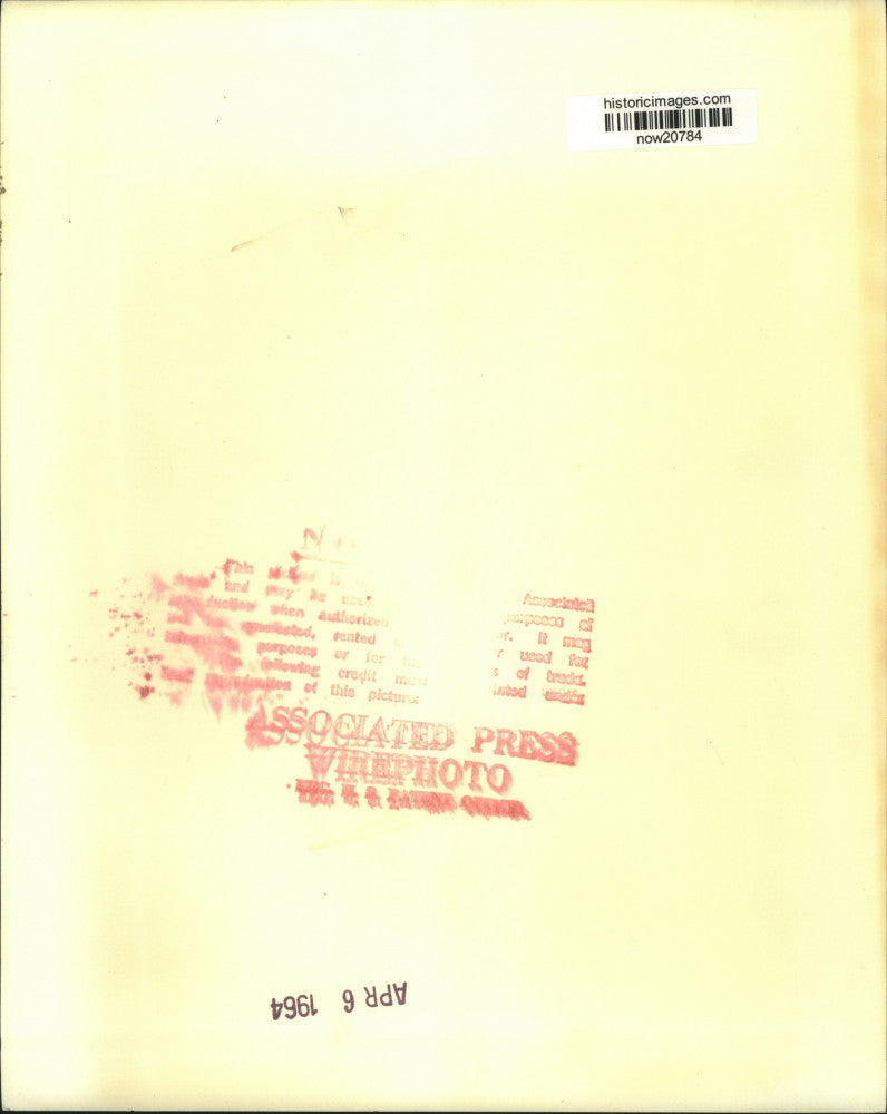 1964 Press Photo Emergency Planning Director Edward McDermott in Washington