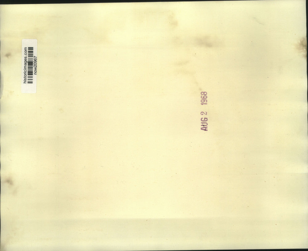 1966 Press Photo Aerial view of earthquake stricken Manila in Philippines