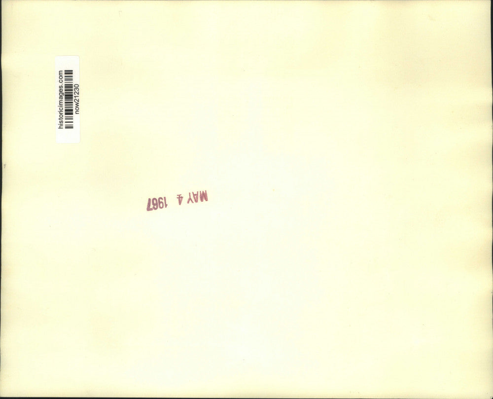 1967 Press Photo Representatives Pete Mathews, at mike, and others in Alabama