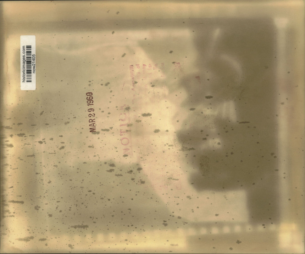 1960 Press Photo Britain's Macmillan and Eisenhower in helicopter at White House