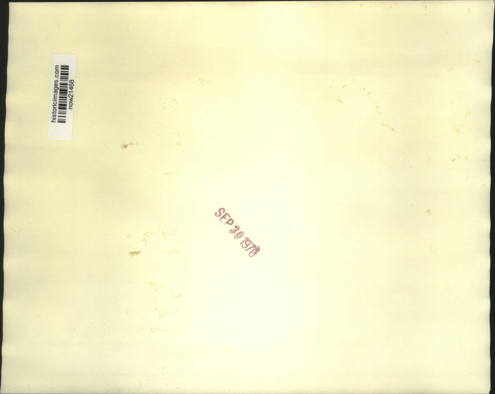 1970 Press Photo Carl McIntire and Major Bundy at Washington news conference.