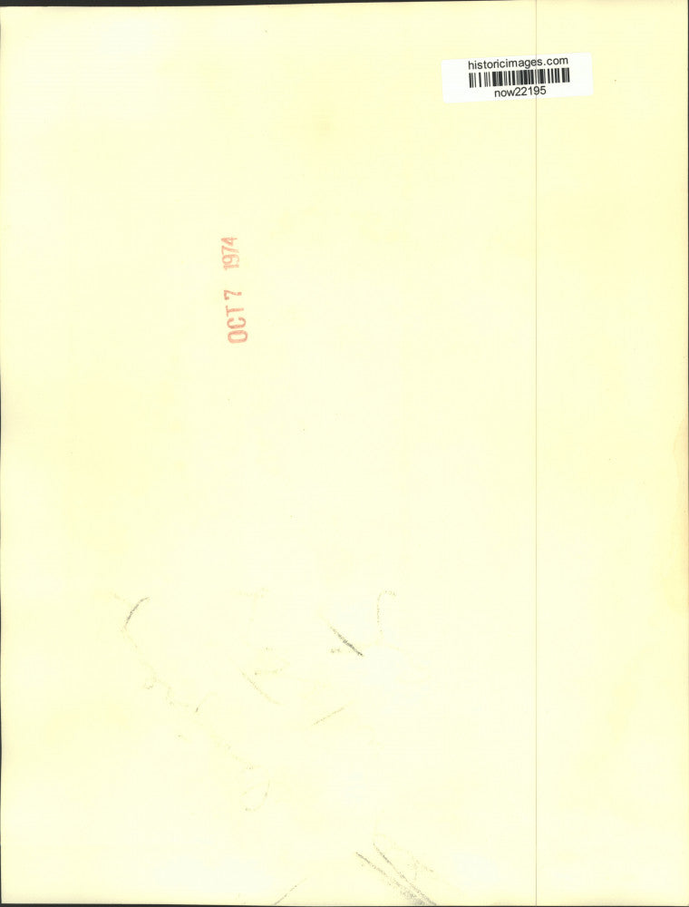 1974 Press Photo Former President Nixon's physician Dr. Lungren with newsmen