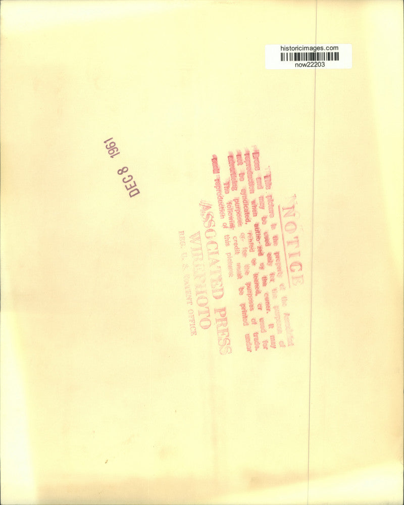 1961 Press Photo Irish Diplomat Conor O'Brien intended bride Maire MacEntee