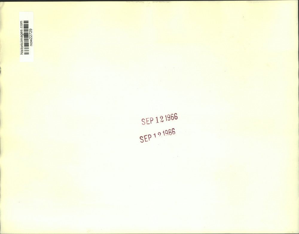 1966 Press Photo Corky McPherson with President and Mrs. Johnson at wedding