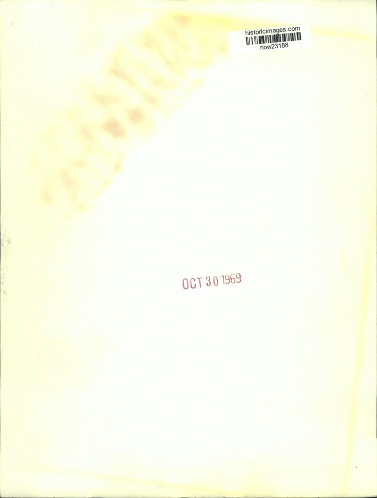 1969 Press Photo AFL-CIO President George Meany at Washington news conference