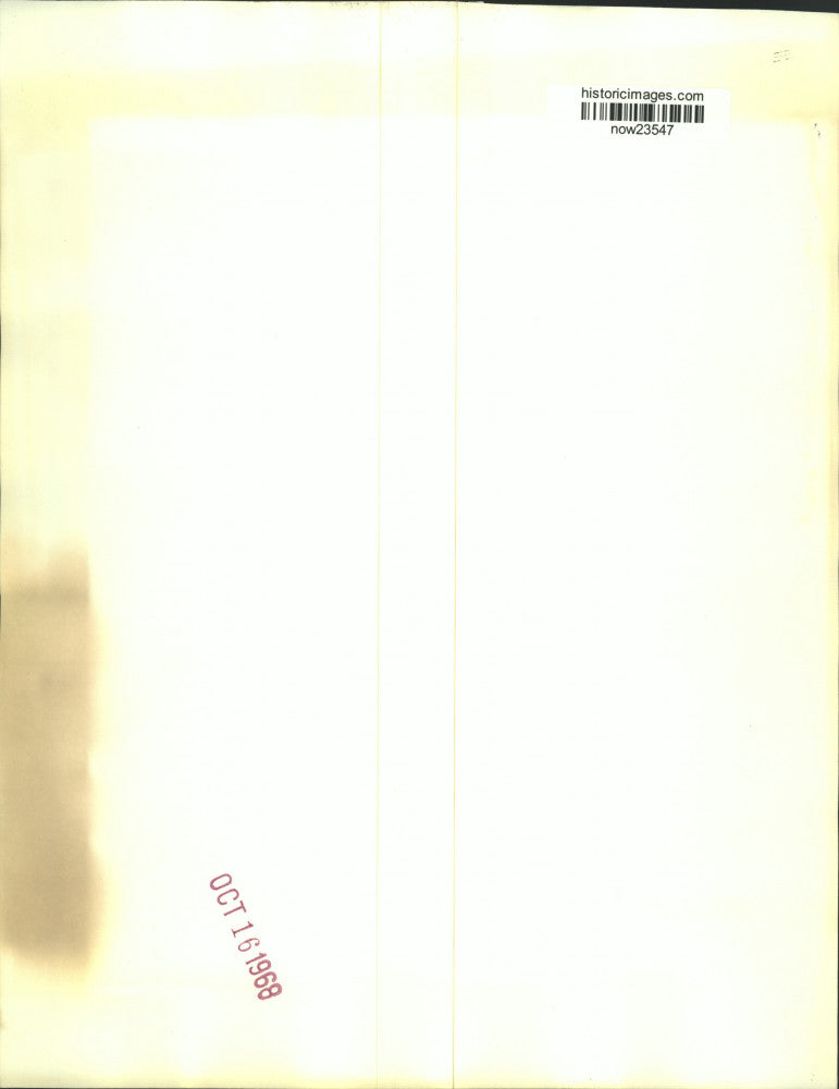 1968 Press Photo General Curtis LeMay with newsmen at San Francisco airport