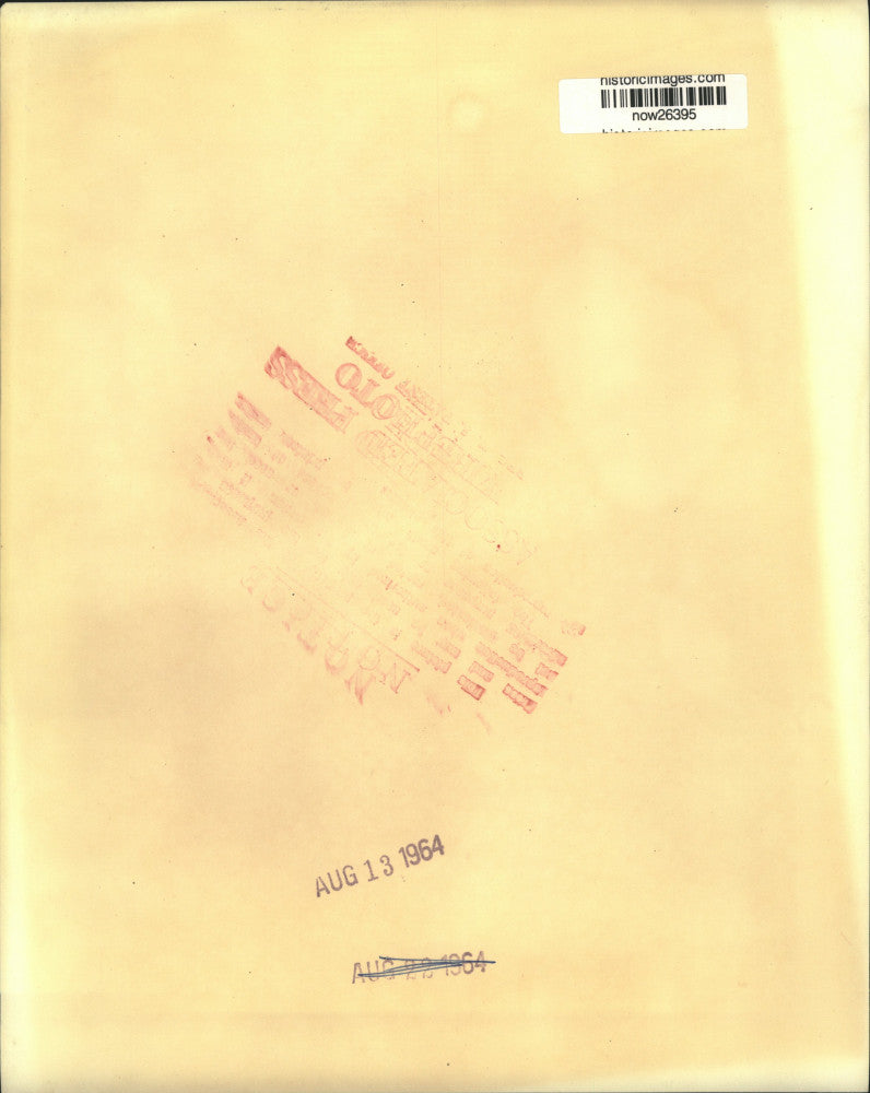 1964 Press Photo Actress Edie Adams and Marty Mills obtain marriage license