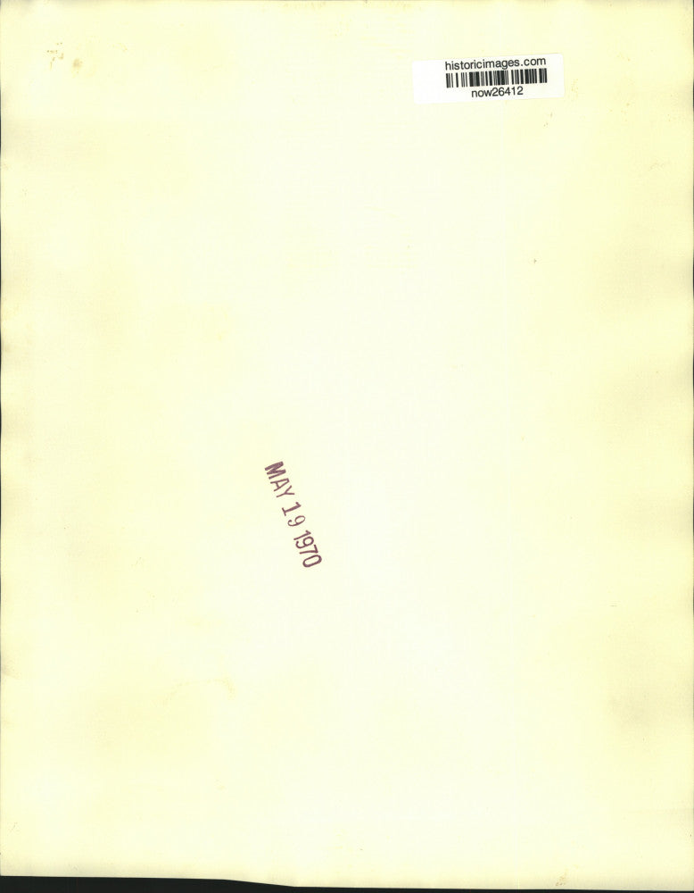 1970 Press Photo Actress Mala Powers and millionaire M. Hughes Miller wed in CA