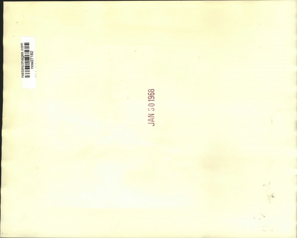 1968 Press Photo French Daphne--class submarine, Minerve missing - now27182