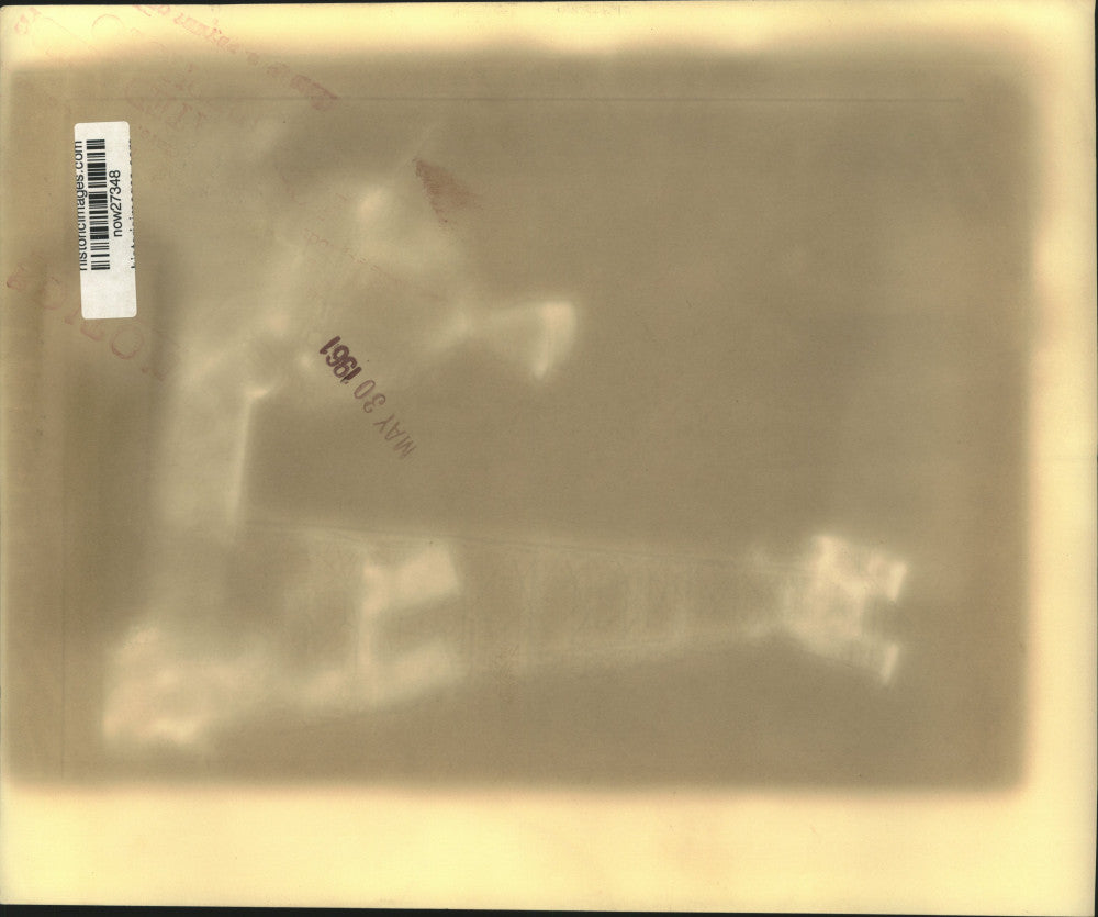 1961 Press Photo Damaged microwave relay station in eastern Nevada - now27348