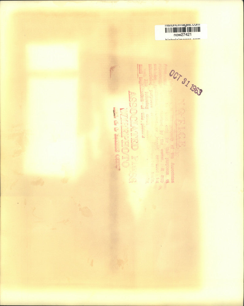 1963 Press Photo Senator Everett Jordan of Senate Rules Committee in Washington