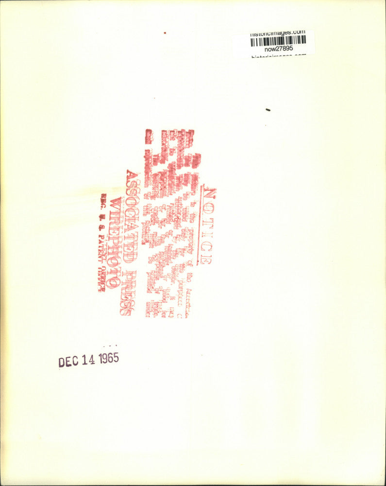 1965 Press Photo Astronauts Frank Borman and James Lovell's wives in Texas