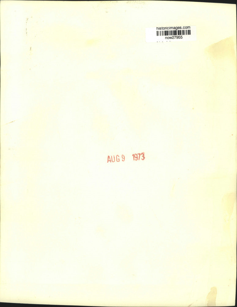 1973 Press Photo SCLC Board Chairman Dr. J.E.Lowery at news conference