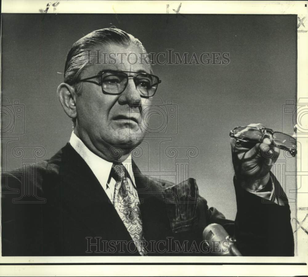 1972 Press Photo House Ways and Means Chairman Representative Wilbur Mills