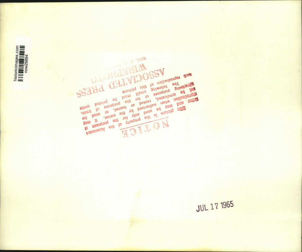 1965 Press Photo Family of Adlai Stevenson at American Embassy in London