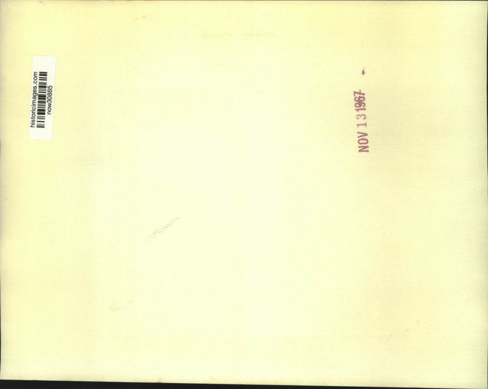 1967 Press Photo North Dakota professors Nelson and Ring on opposite peace vigil